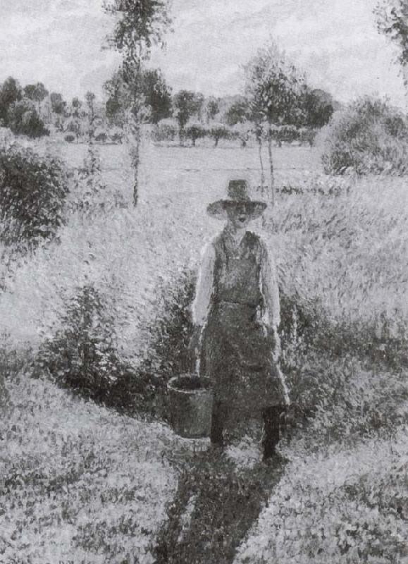 Camille Pissarro The Gardener oil painting image